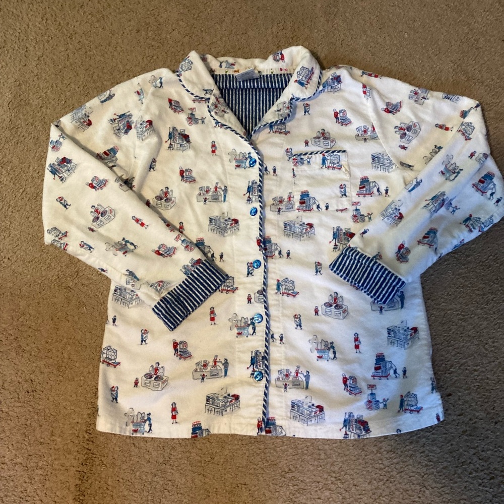 Munki Munki 2 piece pajama set size medium